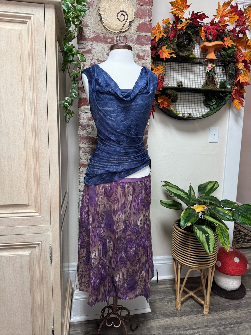 Vintage Y2K Fairy Midi Skirt Size 12